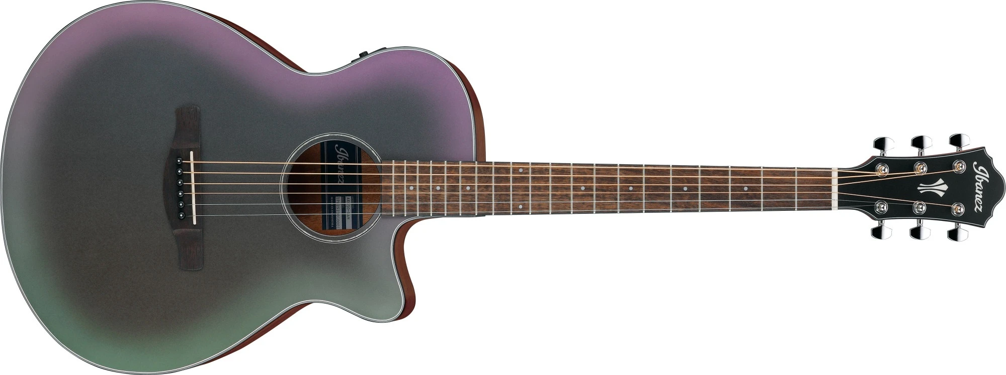 Ibanez AEG-50-BAM   Black Aurora Burst Matte